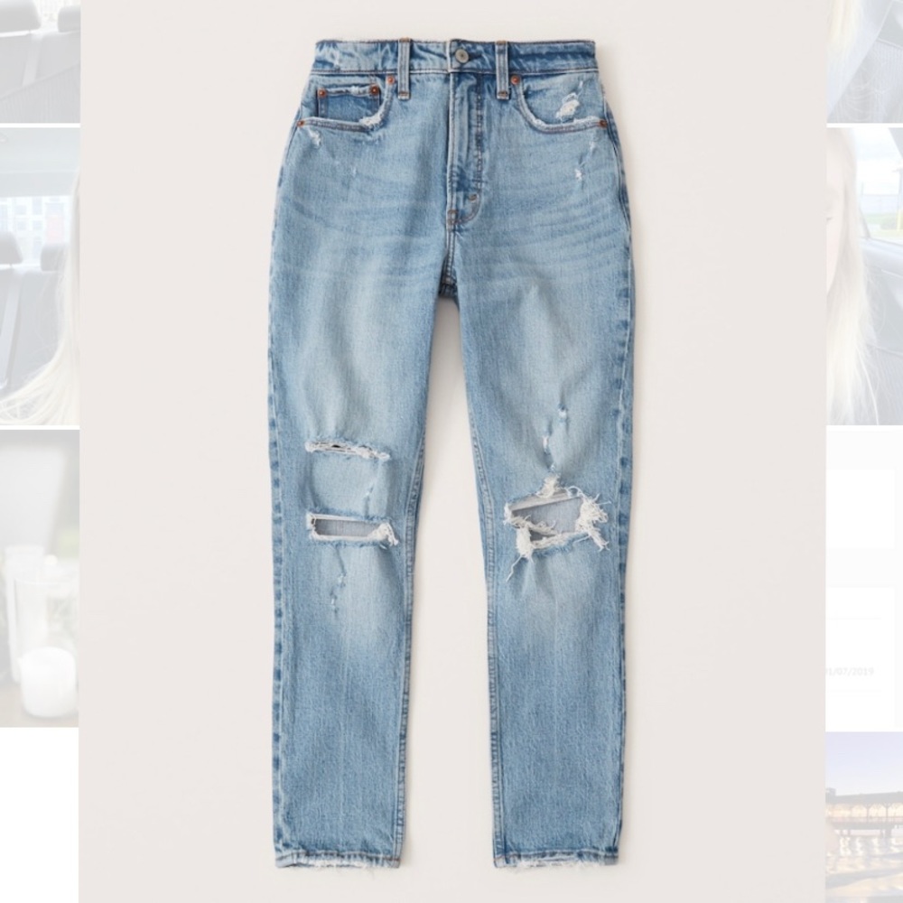 Abercrombie Curve Love Skinny Jeans